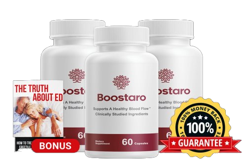 Boostaro 3 bottles package with bonus