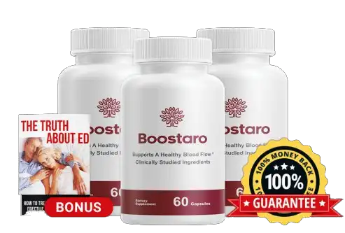 Boostaro 3 bottles package — 90-day supply with bonus