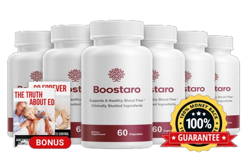 Boostaro 6 bottles package with bonus