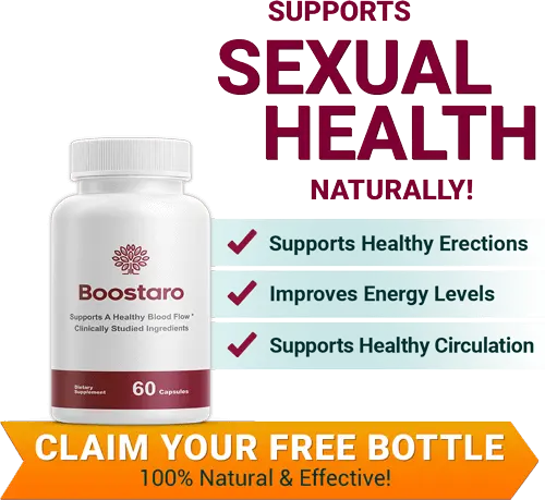 Boostaro ED support Free Bottle